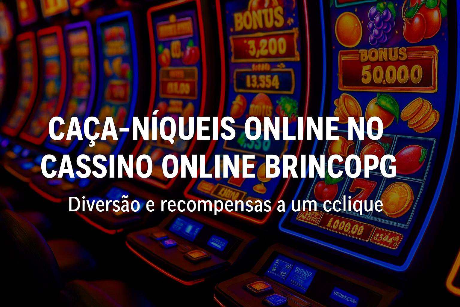 Jogos de Slot no Casino Online BRINCOPG  