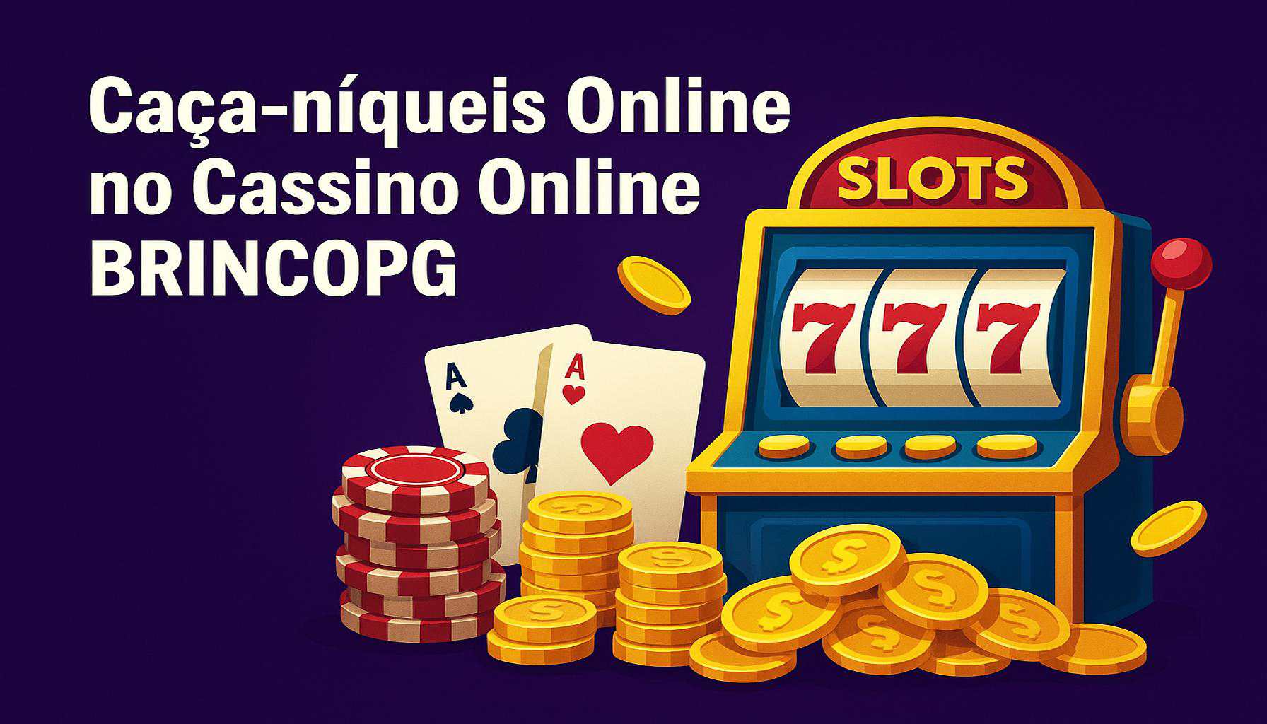 Explore o mundo das slot machines no BRINCOPG   Casino